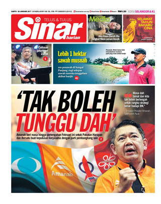 Sinar Harian Edisi Mega 28.01.17