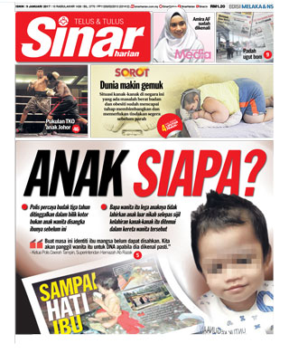 Sinar Harian Edisi Melaka/NS 09.12.17