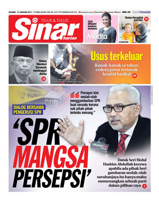 Sinar Harian Edisi Pahang 12.12.17