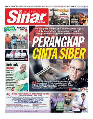 Sinar Harian Edisi Pahang 14.12.17