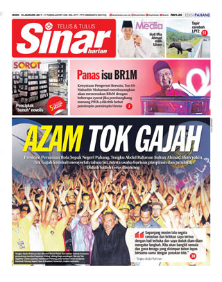 Sinar Harian Edisi Pahang 16.12.17