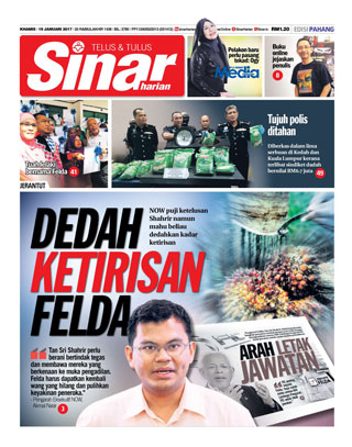 Sinar Harian Edisi Pahang 19.01.17