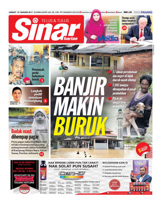 Sinar Harian Edisi Pahang 27.01.17