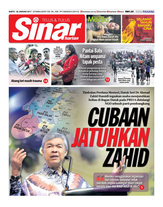 Sinar Harian Edisi Pahang 28.01.17