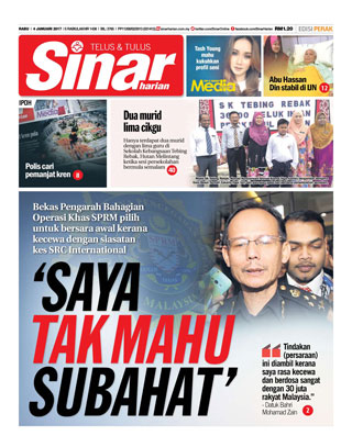 Sinar Harian Edisi Perak 04.12.17