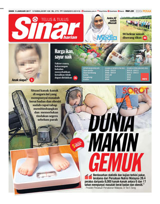 Sinar Harian Edisi Perak 09.12.17