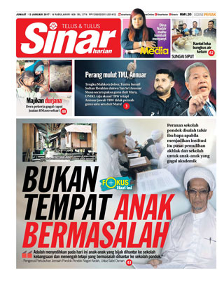 Sinar Harian Edisi Perak 13.12.17