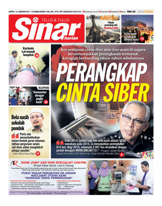 Sinar Harian Edisi Perak 14.12.17