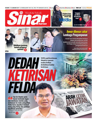 Sinar Harian Edisi Perak 19.01.17