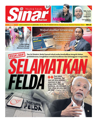 Sinar Harian Edisi Perak 29.01.17
