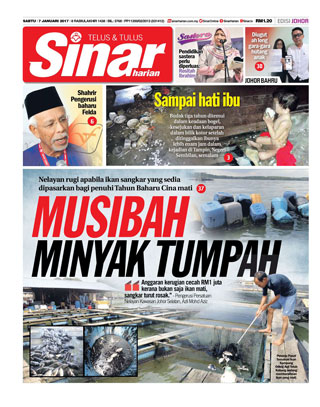 Sinar Harian Edisi Johor 07.12.17