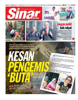 Sinar Harian Edisi Johor 10.12.17