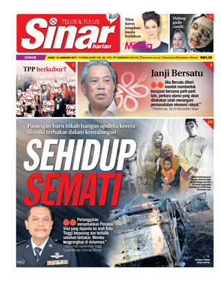 Sinar Harian Edisi Johor 15.12.17