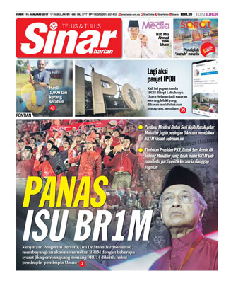 Sinar Harian Edisi Johor 16.12.17