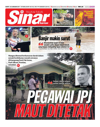 Sinar Harian Edisi Johor 28.01.17