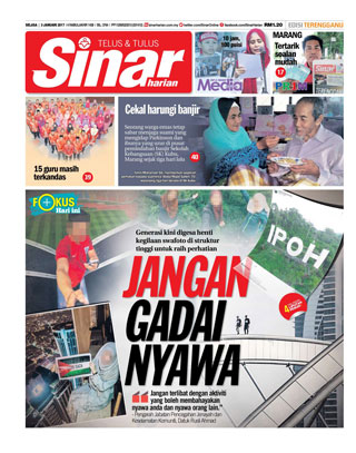 Sinar Harian Edisi Terengganu 03.12.17
