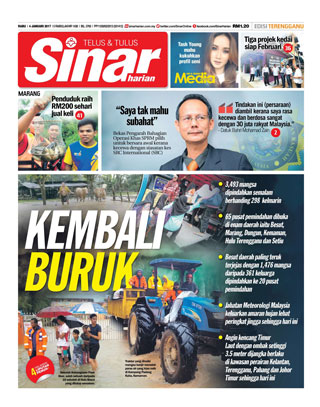 Sinar Harian Edisi Terengganu 04.12.17