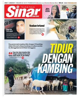 Sinar Harian Edisi Terengganu 06.12.17