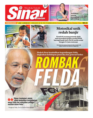 Sinar Harian Edisi Terengganu 08.12.17