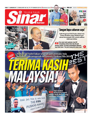 Sinar Harian Edisi Terengganu 11.12.17
