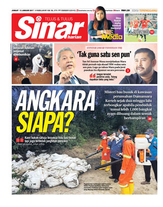 Sinar Harian Edisi Terengganu 13.12.17