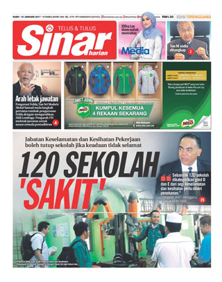 Sinar Harian Edisi Terengganu 18.01.17