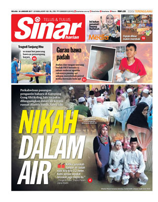 Sinar Harian Edisi Terengganu 24.01.17