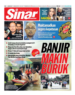 Sinar Harian Edisi Kelantan 04.12.17
