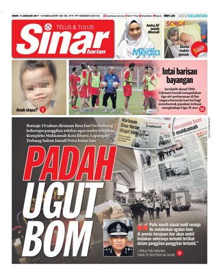 Sinar Harian Edisi Kelantan 09.12.17