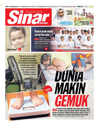 Sinar Harian Edisi Utara 09.12.17