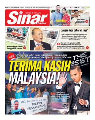 Sinar Harian Edisi Utara 11.12.17