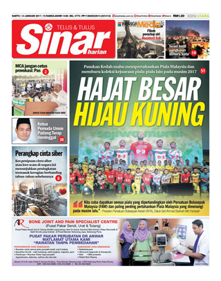Sinar Harian Edisi Utara 14.12.17