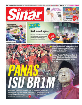 Sinar Harian Edisi Selangor/KL 16.12.17