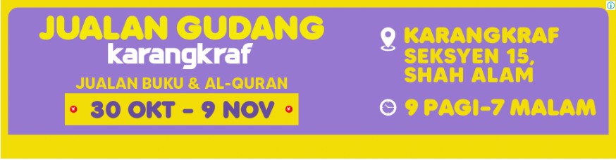 Jualan Gudang Karangkraf 2026